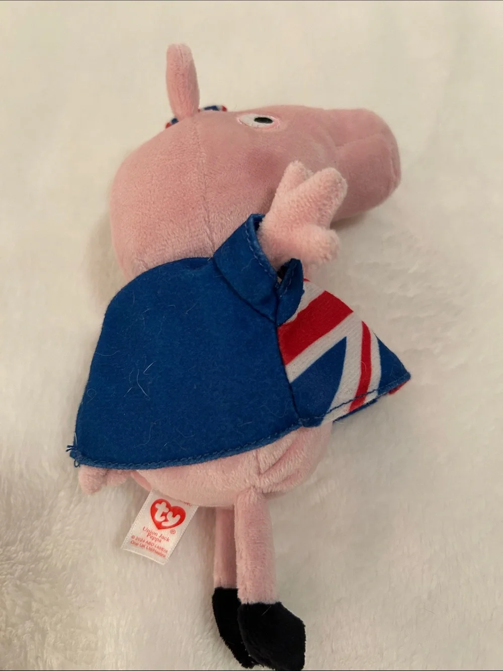 TY Union Jack Peppa Pig Plush New With Tags